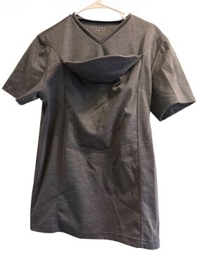 Lalabu Men’s Black Baby Carrying Shirt